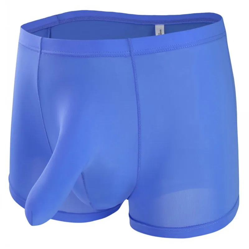 Brand new men underwear boxers sexy transparent Ice silk men boxer shorts gay pouch underpant sleepwar men shorts size XXL
Brand new men underwear boxers sexy transparent Ice silk men boxer shorts gay pouch underpant sleepwar men shorts size XXL