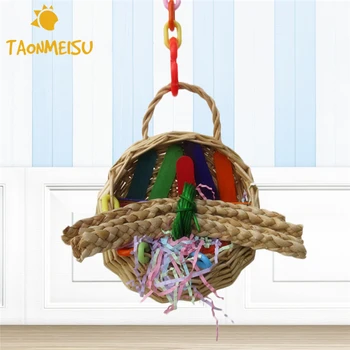 Parrot Bird Toy Chewing and Biting Toys Swing Stand Toys Color Randomly Drop Shipping
Parrot Bird Toy Chewing and Biting Toys Swing Stand Toys Color Randomly Drop Shipping