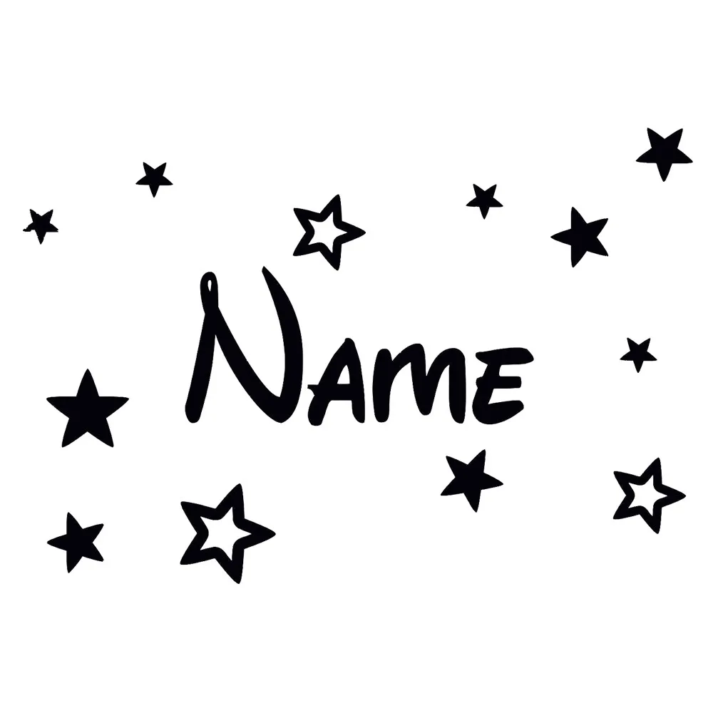 Personalised Boys or Girls Name With Stars Decor Vinyl Wall Sticker Decal Wallpaper Home Decoration Size 30*20cm
Personalised Boys or Girls Name With Stars Decor Vinyl Wall Sticker Decal Wallpaper Home Decoration Size 30*20cm