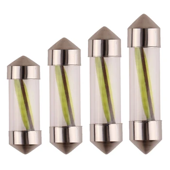 Double Pointed Car COB Bulb Glass Tube Dome Reading License Plate Light 12V Truck Car Interior Lights 31mm 36mm 39mm 41mm
Double Pointed Car COB Bulb Glass Tube Dome Reading License Plate Light 12V Truck Car Interior Lights 31mm 36mm 39mm 41mm