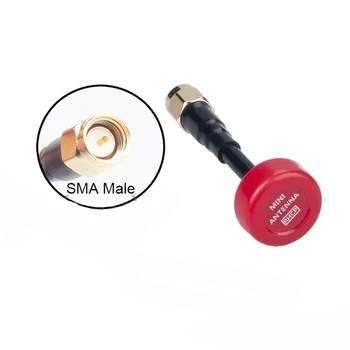 1PC New 5.8G RHCP FPV Antenna 5500-6000MHz Frequency 3dbi Antennas w SMA RPSMA Connector for RC FPV Drone Aerial Photography
1PC New 5.8G RHCP FPV Antenna 5500-6000MHz Frequency 3dbi Antennas w SMA RPSMA Connector for RC FPV Drone Aerial Photography