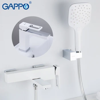 GAPPO Shower Faucets brass bathroom shower faucet mixer water taps chrome bathtub tap with basin faucet torneira para banheira
GAPPO Shower Faucets brass bathroom shower faucet mixer water taps chrome bathtub tap with basin faucet torneira para banheira