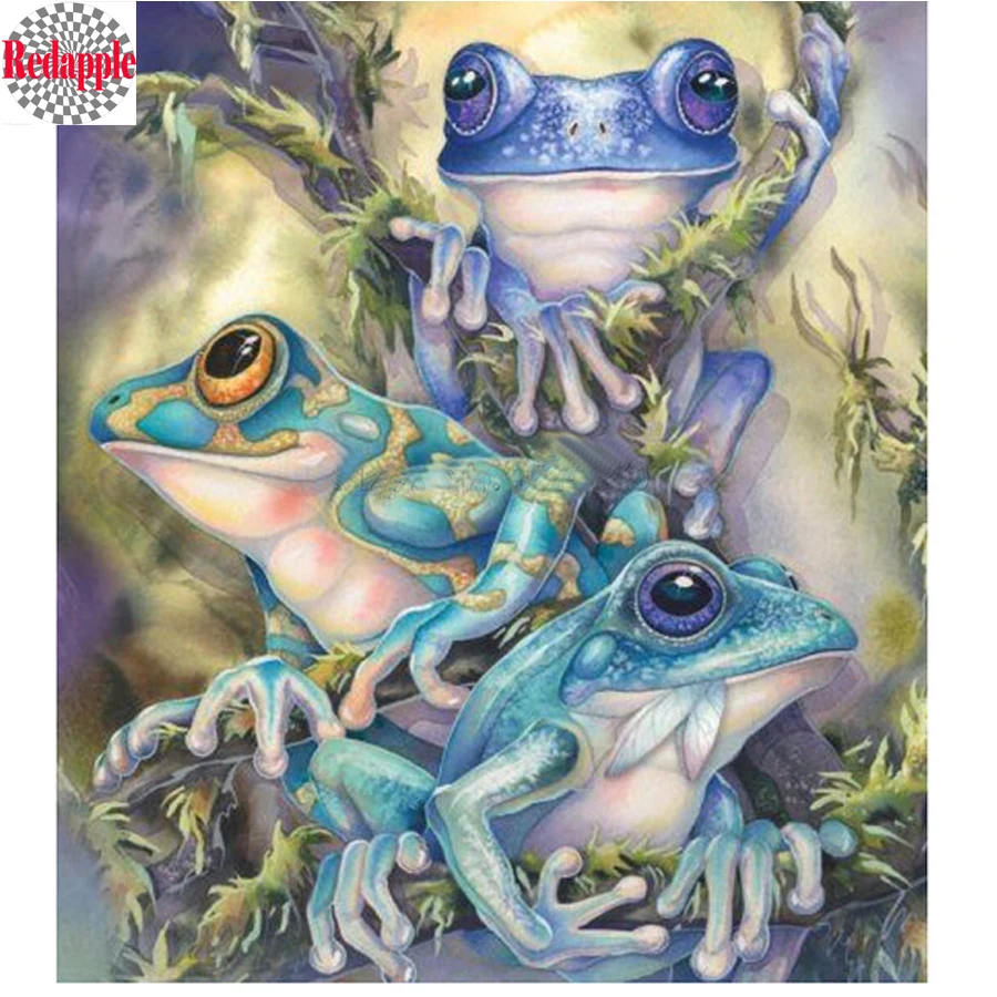 5D DIY Full Square drill diamond painting Cross Stitch Frog Rhinestone diamond Embroidery Mosaic animals home decor gift crafts
5D DIY Full Square drill diamond painting Cross Stitch Frog Rhinestone diamond Embroidery Mosaic animals home decor gift crafts