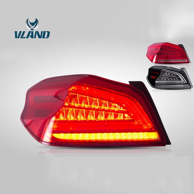 Vland Factory Car Accessories Tail Lamp for Subaru WRX 2013-up LED Tail Light with Full Led and Sequential Indicator
Vland Factory Car Accessories Tail Lamp for Subaru WRX 2013-up LED Tail Light with Full Led and Sequential Indicator