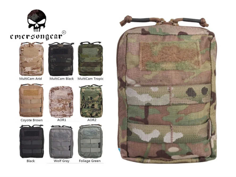 Emersongear 18*12.5*7CM Utility Pouch Molle Military Nylon Combat Equipment EM9287 Multicam Black
Emersongear 18*12.5*7CM Utility Pouch Molle Military Nylon Combat Equipment EM9287 Multicam Black