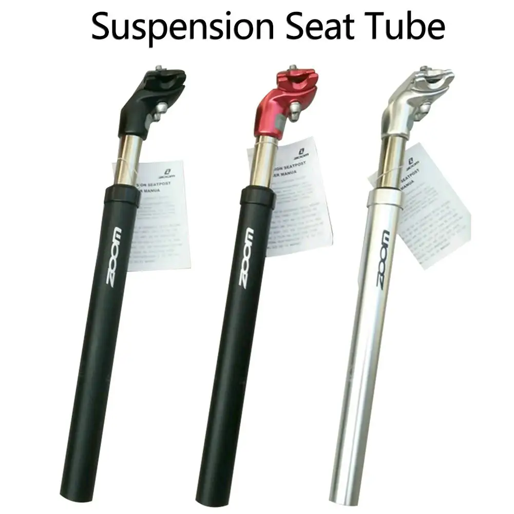 Bike Suspension Seatpost 27.2 / 31.6X350 Mm Seat Post Aluminum Bicycle Shock Absorbing Seat Cushion Tube
Bike Suspension Seatpost 27.2 / 31.6X350 Mm Seat Post Aluminum Bicycle Shock Absorbing Seat Cushion Tube