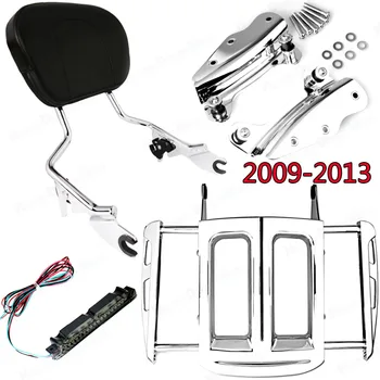 Chrome 4Point Hardware Kit&Adjustable Two-Up Luggage Rack&Sissy Bar Backrest Harley Street Glide Road King FLHX FLHR 2009-2013
Chrome 4Point Hardware Kit&Adjustable Two-Up Luggage Rack&Sissy Bar Backrest Harley Street Glide Road King FLHX FLHR 2009-2013