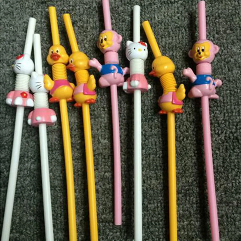 2Pcs cartoon animal kitty/monkey /duck/crocodile straws kids children birthday party supplies scalable bending straw 65Z
2Pcs cartoon animal kitty/monkey /duck/crocodile straws kids children birthday party supplies scalable bending straw 65Z