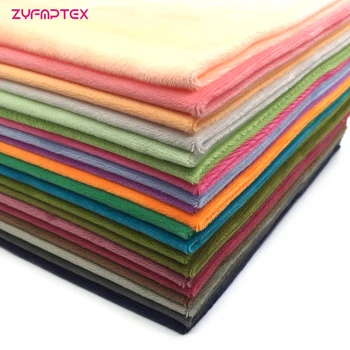 ZYFMPTEX New Arrival 30 Colors Polyester Plush Fabric,Patchwork Cloth,DIY Sewing Quilting Fat Quarters Material For Baby&Child
ZYFMPTEX New Arrival 30 Colors Polyester Plush Fabric,Patchwork Cloth,DIY Sewing Quilting Fat Quarters Material For Baby&Child