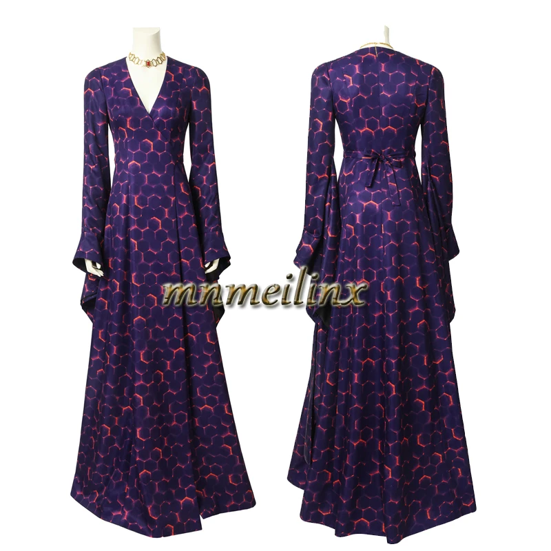 Halloween Cosplay Movie From Game of Thrones 8 The Red Woman Melisandre Cosplay Costume Fancy Dress Outfit Customize Necklace
Halloween Cosplay Movie From Game of Thrones 8 The Red Woman Melisandre Cosplay Costume Fancy Dress Outfit Customize Necklace
