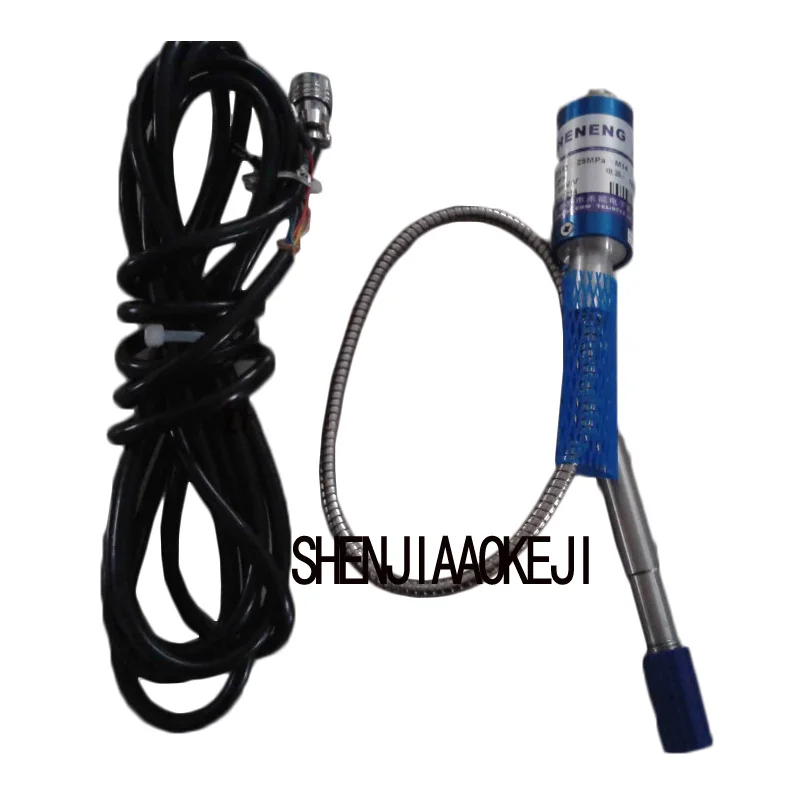 High temperature melt pressure sensor 10V DC five-pin connector Wear-resistant type Sense diaphragm pressure sensor 1 PC
High temperature melt pressure sensor 10V DC five-pin connector Wear-resistant type Sense diaphragm pressure sensor 1 PC