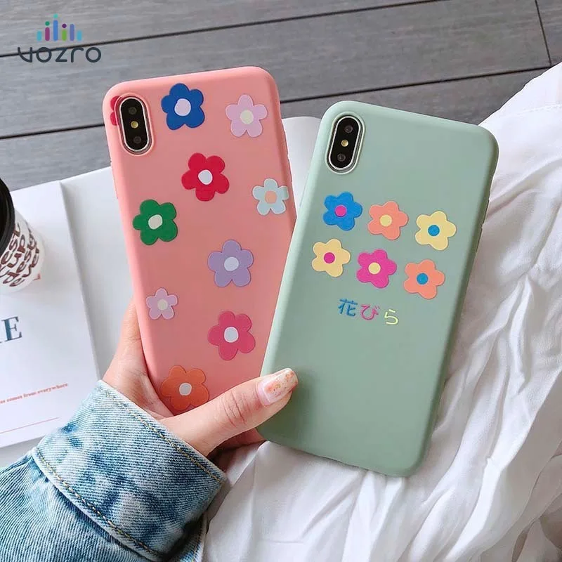 VOZRO Flower Phone Case For Iphone 6 6s 7 8 Plus X Xr Xs Max Bumper Telephone Covers Accessories Bag
VOZRO Flower Phone Case For Iphone 6 6s 7 8 Plus X Xr Xs Max Bumper Telephone Covers Accessories Bag