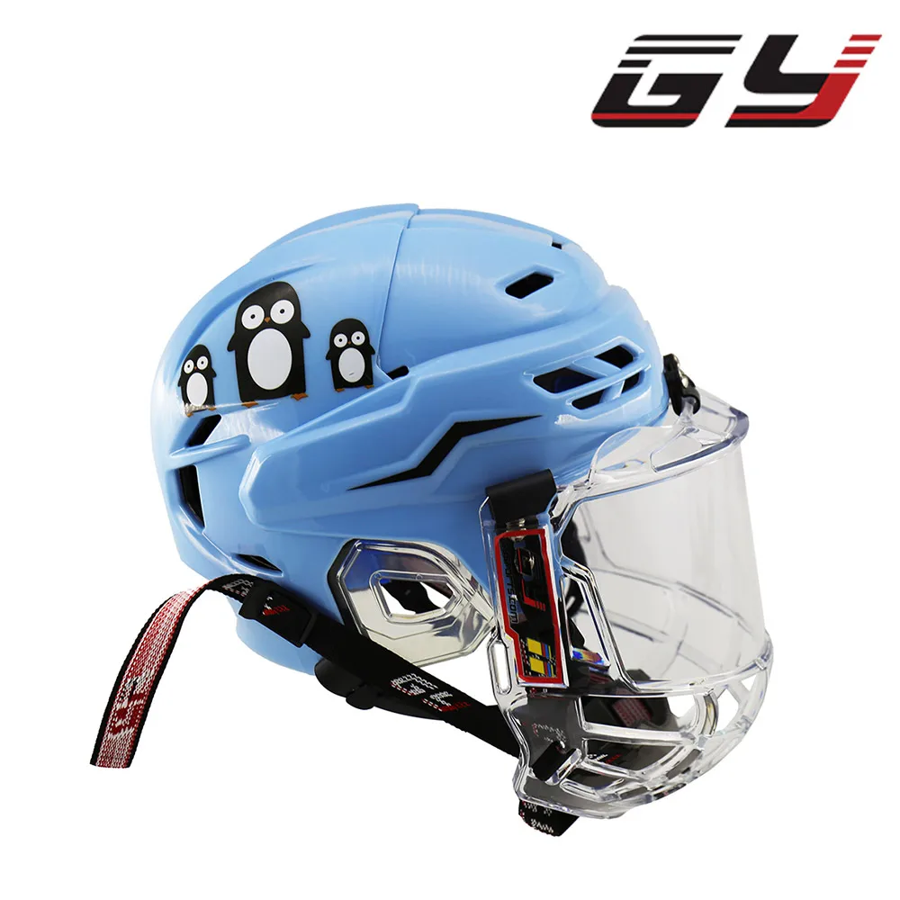 2018-chidren-hockey helmet-penguin-blue-4