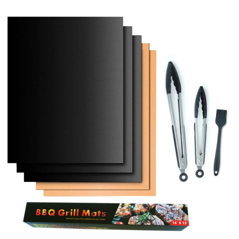 Glass Fiber High Temperature Non-stick Grill Pad Barbecue Baking Pad Reusable Cooking Plate 40 * 33 Cm Cooking Tool
Glass Fiber High Temperature Non-stick Grill Pad Barbecue Baking Pad Reusable Cooking Plate 40 * 33 Cm Cooking Tool