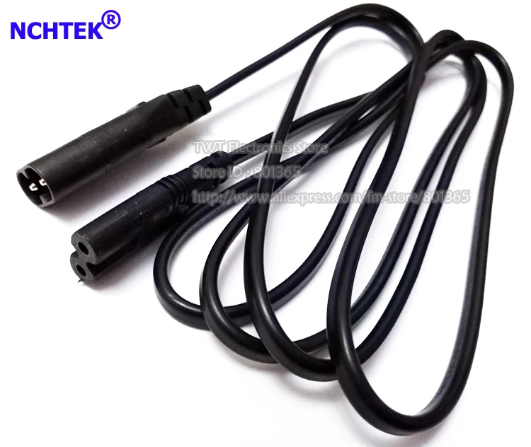 NCHTEK C7/C8 Power Adapter Converter Cable, European IEC 320 C7 Female to C8 Male Plug Extension Cord/Free Shipping/1PCS
NCHTEK C7/C8 Power Adapter Converter Cable, European IEC 320 C7 Female to C8 Male Plug Extension Cord/Free Shipping/1PCS