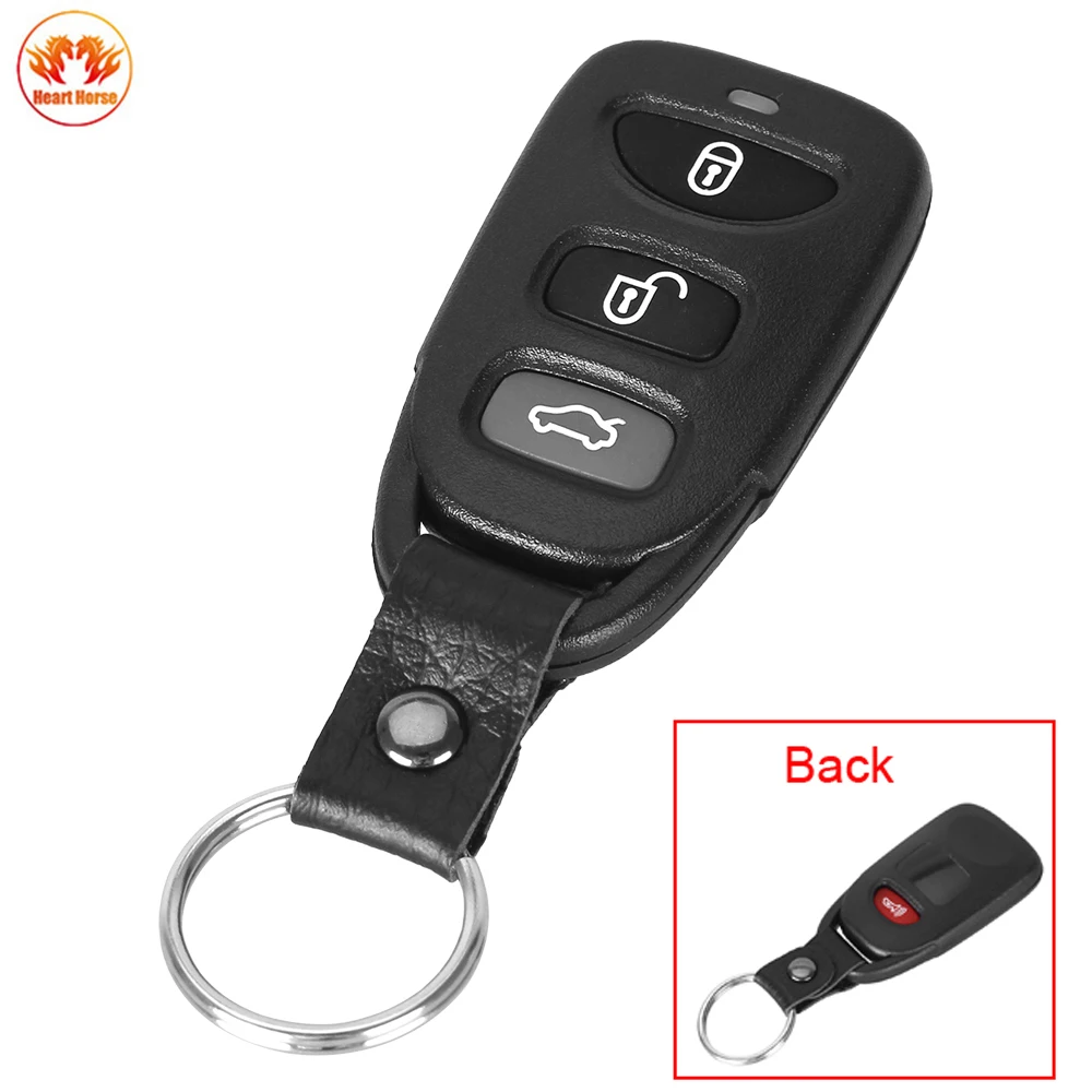 3 + 1 Buttons Replacement Car Key Shell For Hyundai Sonata Elantra 2006-2011 Balck Remote Car Cover Case Fob
3 + 1 Buttons Replacement Car Key Shell For Hyundai Sonata Elantra 2006-2011 Balck Remote Car Cover Case Fob