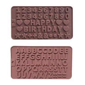 Silicone Cookies Food Grade Bakeware Tools Letter And Number Chocolate Mold Popular Cake Decorating Tools Fondant Mold 1PC
Silicone Cookies Food Grade Bakeware Tools Letter And Number Chocolate Mold Popular Cake Decorating Tools Fondant Mold 1PC