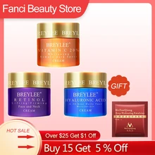 BREYLEE 40g twarzy krem z kwasem hialuronowym nawilżający krem na dzień Retinol Anti zmarszczek witamina C Whitening pielęgnacja skóry leczenie trądziku(China)