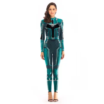 Captain Marvel Carol Danvers Cosplay Costume Tights Zentai Bodysuit Superhero Jumpsuits
Captain Marvel Carol Danvers Cosplay Costume Tights Zentai Bodysuit Superhero Jumpsuits