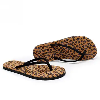 Summer Beach Slippers Women Flip Flops High Quality Beach Sandals Leopard Black Casual Flat-heeled Thong Women Sandals
Summer Beach Slippers Women Flip Flops High Quality Beach Sandals Leopard Black Casual Flat-heeled Thong Women Sandals