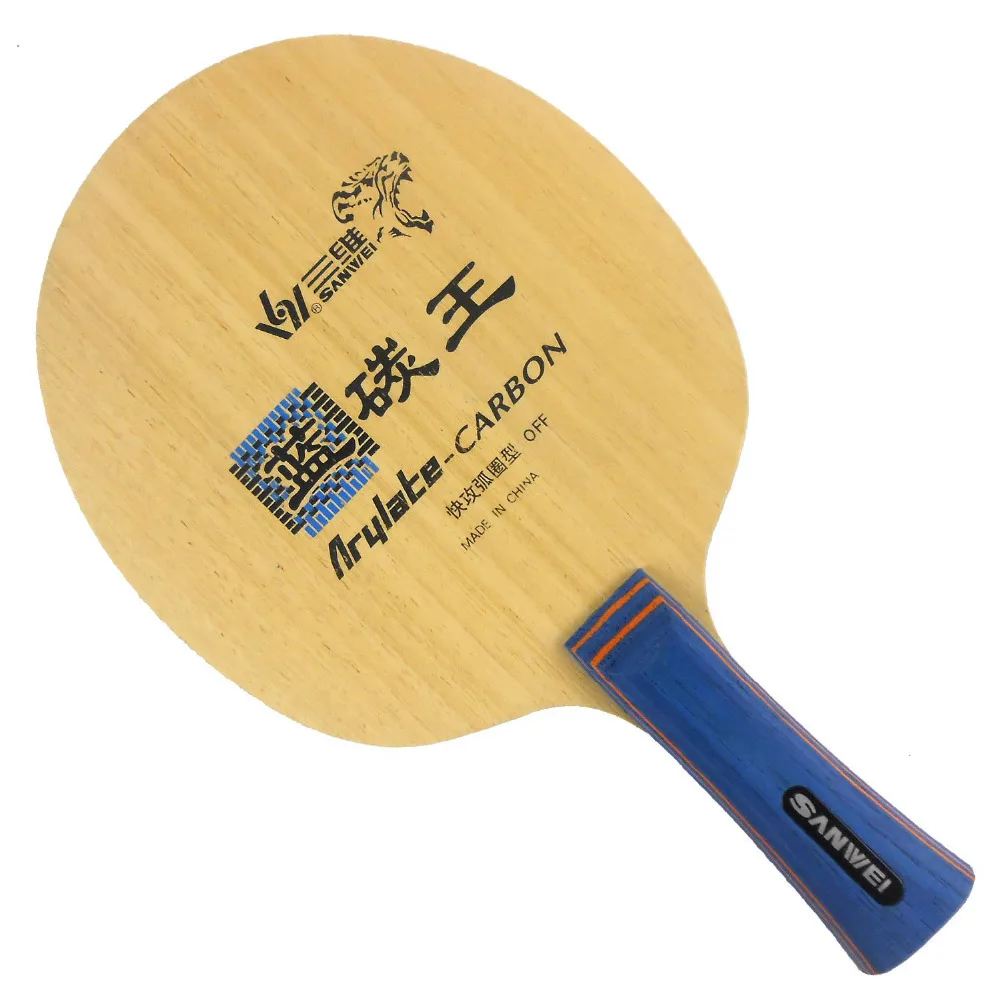 Sanwei F3 F 3 F-3 Kevlar Ayrlate-Carbon Loop+Attack OFF Table Tennis Blade for PingPong Racket
Sanwei F3 F 3 F-3 Kevlar Ayrlate-Carbon Loop+Attack OFF Table Tennis Blade for PingPong Racket