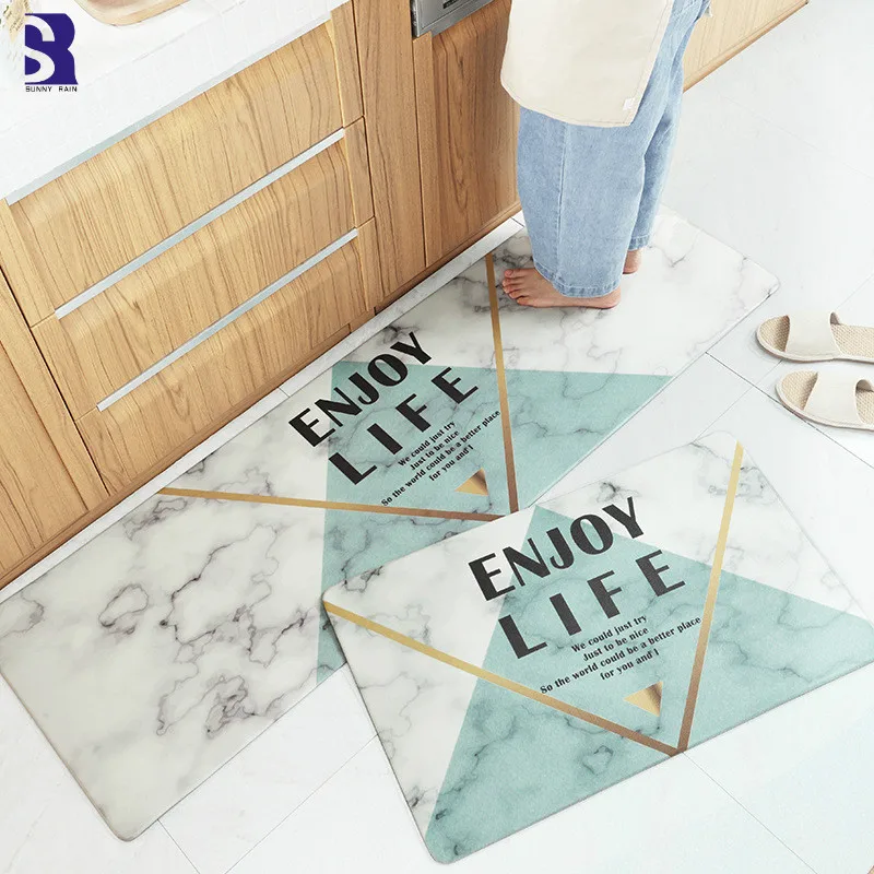 SunnyRain 1-Piece PVC Waterproof Kitchen Rug Slipping Resistant Rug and Carpet for Kitchen
SunnyRain 1-Piece PVC Waterproof Kitchen Rug Slipping Resistant Rug and Carpet for Kitchen