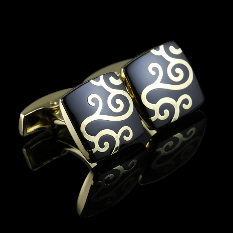 HYX Enamel cufflinks male French Gold shirt cufflinks cufflin French Shirt Men Jewelry Wedding Groom Men Cuff Links
HYX Enamel cufflinks male French Gold shirt cufflinks cufflin French Shirt Men Jewelry Wedding Groom Men Cuff Links