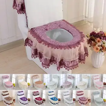 AIHOME 3 PCS/Set Gold Velvet Lace Toilet Seat Toilet U-Shaped Coat Home Decoration Bathroom Toilet Mat portable Disassembly
AIHOME 3 PCS/Set Gold Velvet Lace Toilet Seat Toilet U-Shaped Coat Home Decoration Bathroom Toilet Mat portable Disassembly