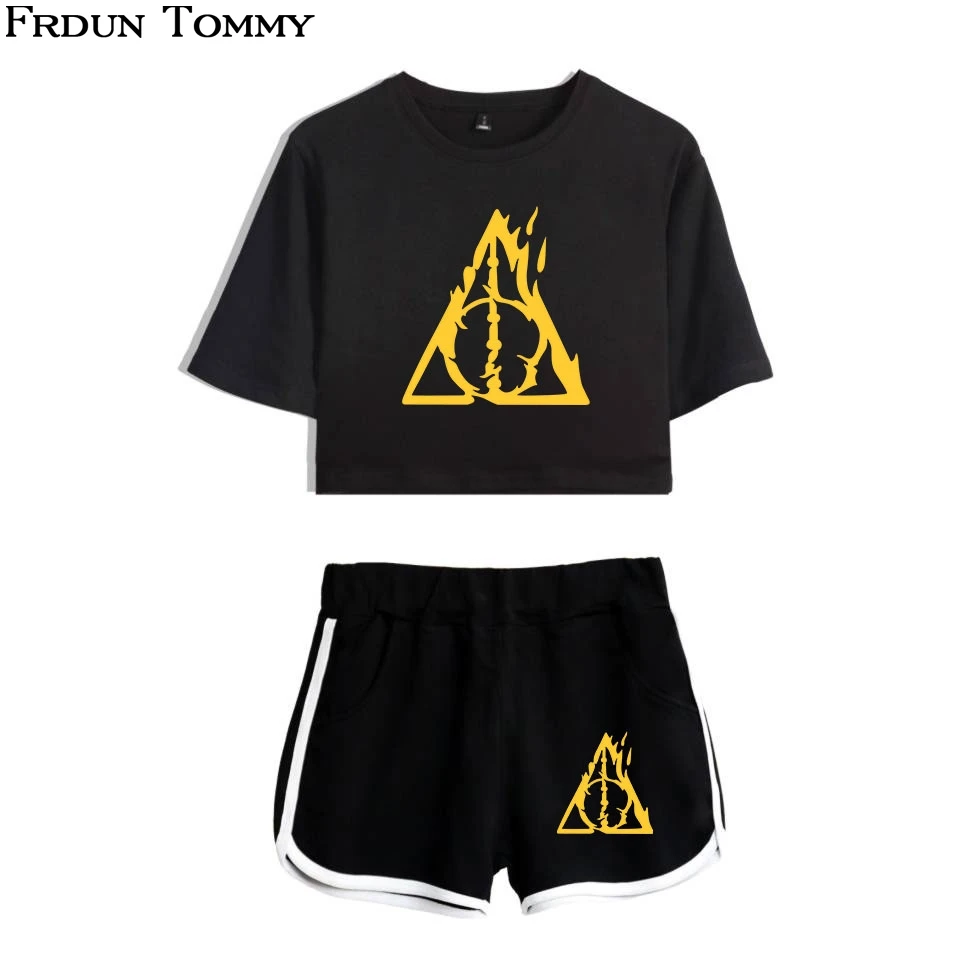 Frdun Tommy Fantastic Beasts The Crimes of Grindelwald Two Piece Sets Fashion Women Casual Clothes Summer Shorts and T-shirts
Frdun Tommy Fantastic Beasts The Crimes of Grindelwald Two Piece Sets Fashion Women Casual Clothes Summer Shorts and T-shirts