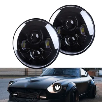 Pair 7" Inch Front Projector Headlamp For Jeep Wrangler JK CJ TJ LJ 7" LED Round Headlight For Lada Niva 4x4 Suzuki Bandit 600
Pair 7" Inch Front Projector Headlamp For Jeep Wrangler JK CJ TJ LJ 7" LED Round Headlight For Lada Niva 4x4 Suzuki Bandit 600
