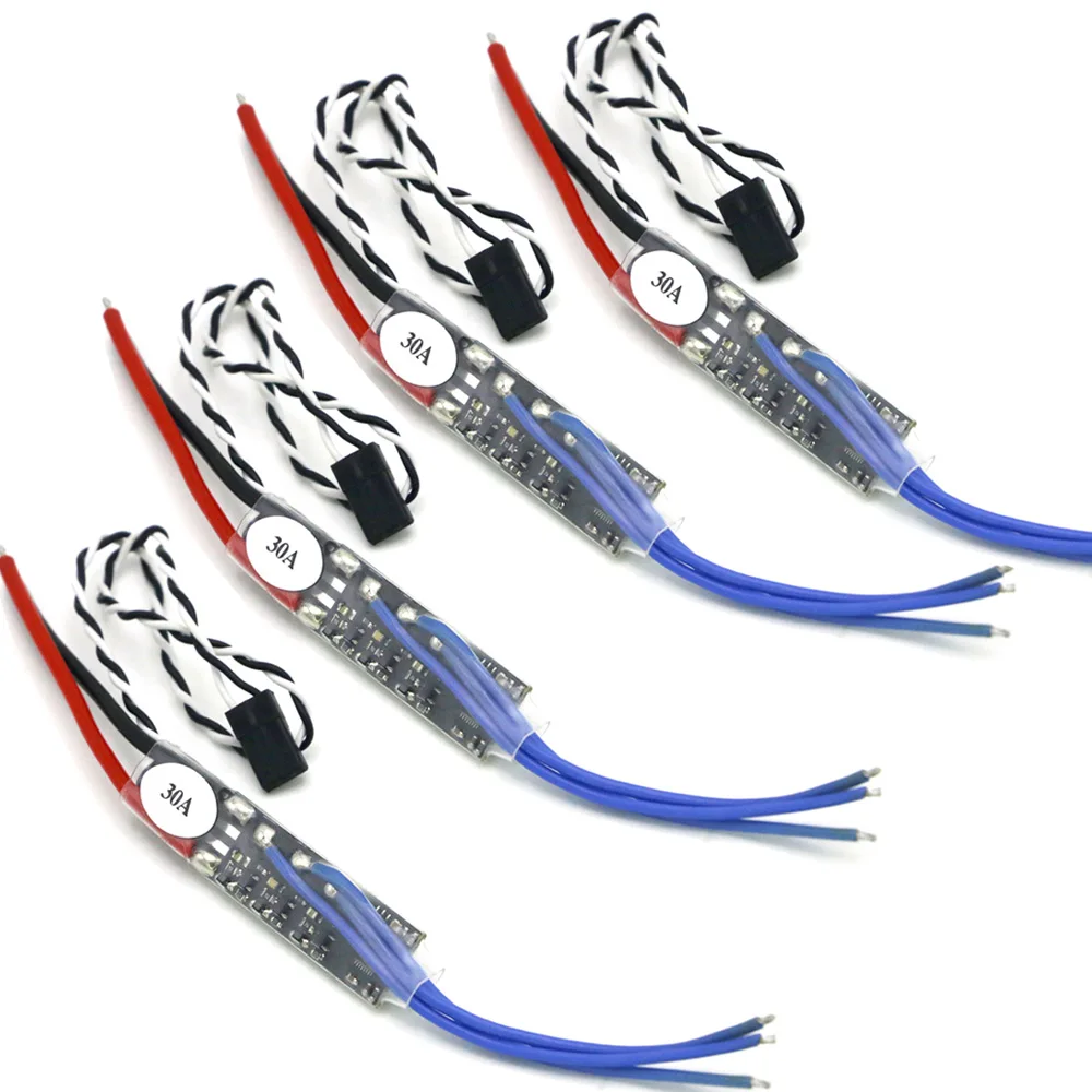 30A Mini ESC Simonk 30A/ blheli 30A Firmware Speed Controller 2-4S for Multi-Rotor RC Quadcopter Multicopter Airplanes
30A Mini ESC Simonk 30A/ blheli 30A Firmware Speed Controller 2-4S for Multi-Rotor RC Quadcopter Multicopter Airplanes