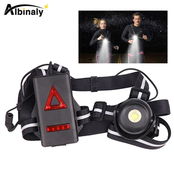 Super bright LED Chest light LED Flashlight 2 lighting modes With Red tail warning light Built-in rechargeable lithium battery
Super bright LED Chest light LED Flashlight 2 lighting modes With Red tail warning light Built-in rechargeable lithium battery