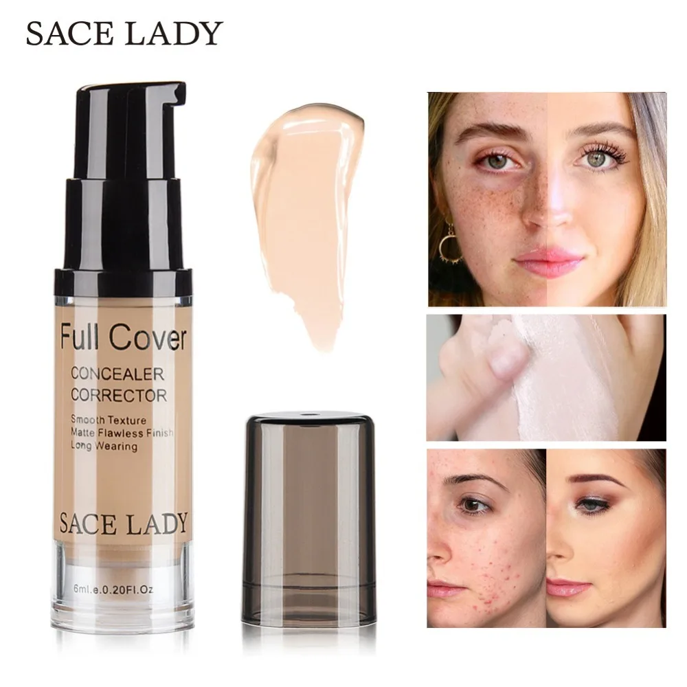 Sace Lady Concealer Makeup Foundation Full Cover Face Corrector Cream Waterproof Natural Make Up For Eye Dark Circles Cosmetic
Sace Lady Concealer Makeup Foundation Full Cover Face Corrector Cream Waterproof Natural Make Up For Eye Dark Circles Cosmetic
