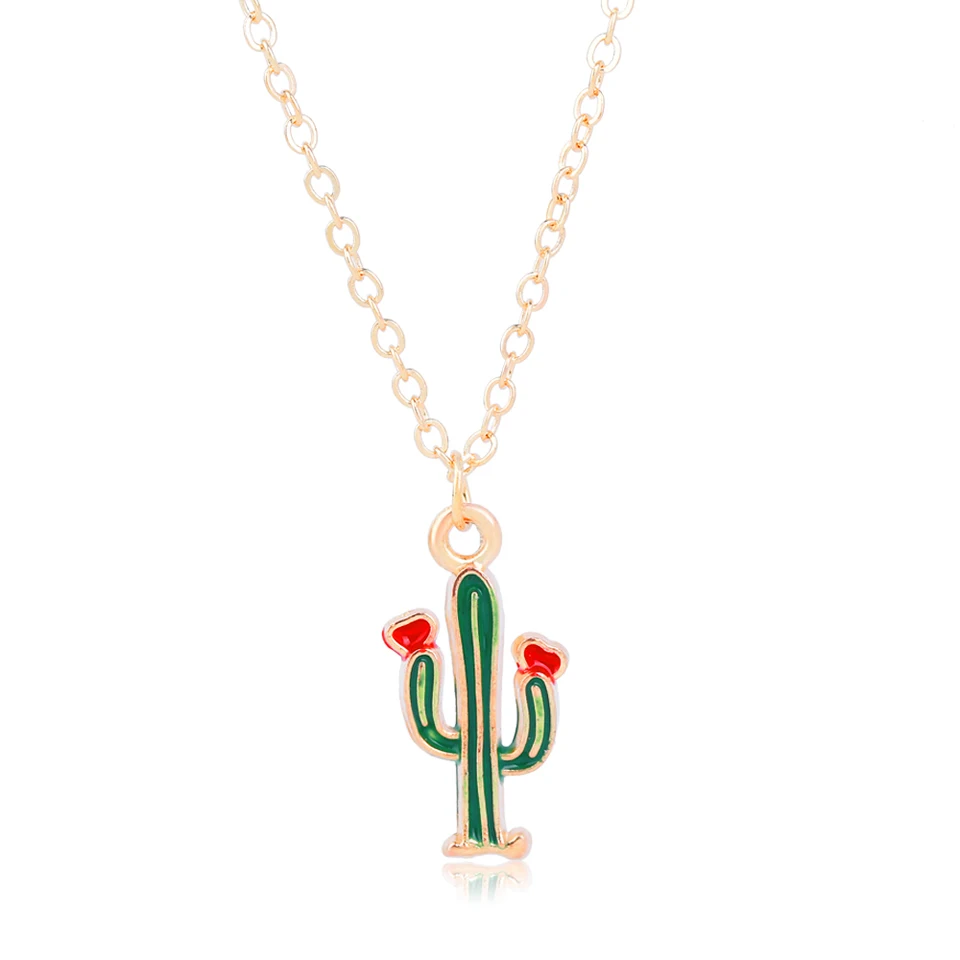 Cute Attractive Long Cactus Design For Women's Necklace Great Popular Style High Quality Party Necklace Jewelry For Women
Cute Attractive Long Cactus Design For Women's Necklace Great Popular Style High Quality Party Necklace Jewelry For Women
