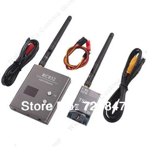 LHM004 Boscam 32Ch 5.8G 600mw 5km Wireless AV Transmitter TS832 Receiver RC832 for FPV
LHM004 Boscam 32Ch 5.8G 600mw 5km Wireless AV Transmitter TS832 Receiver RC832 for FPV
