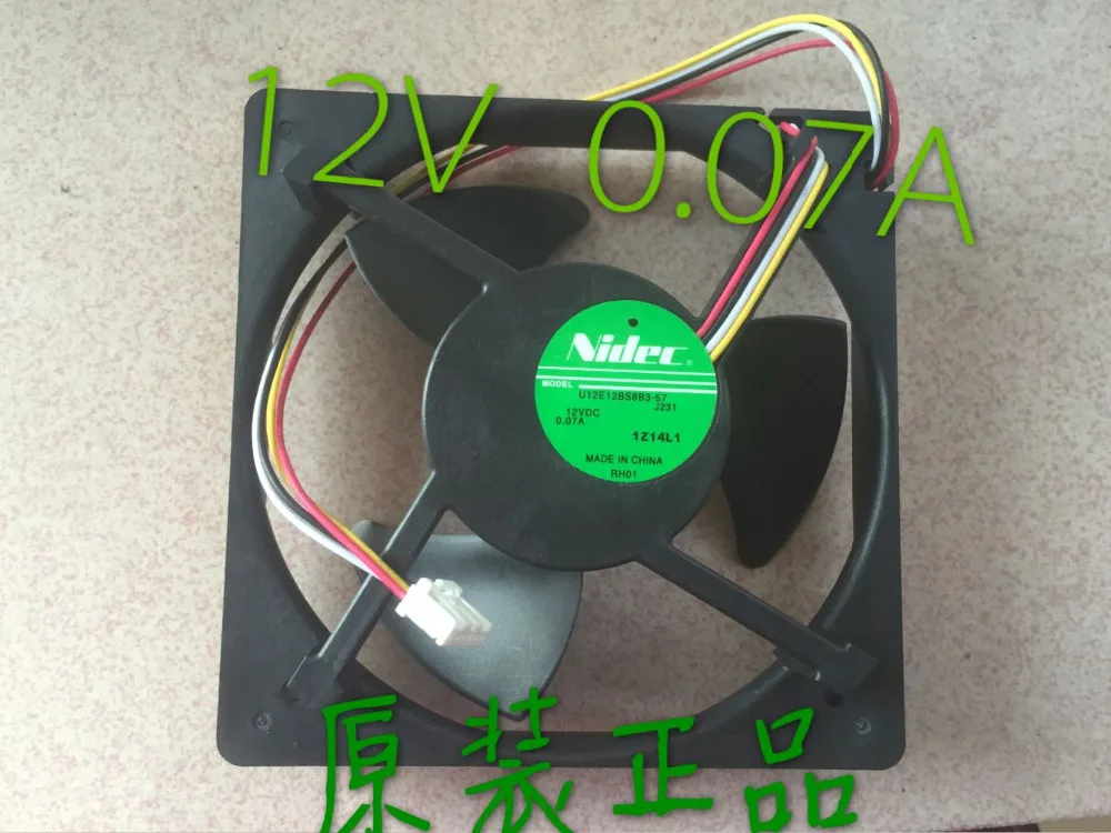Original NIDEC U12E12BS8F3-57 J232 12v0.07A 125 * 125 * 35mm Waterproof Silent Cooling Fan
Original NIDEC U12E12BS8F3-57 J232 12v0.07A 125 * 125 * 35mm Waterproof Silent Cooling Fan