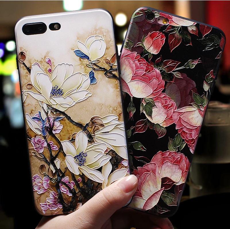 3D Relief Painting Case For iPhone 7 6 8 Plus Case Matte Flower Soft Silicone Cover For iPhone XS Max XR X Phone Case Coque Capa
3D Relief Painting Case For iPhone 7 6 8 Plus Case Matte Flower Soft Silicone Cover For iPhone XS Max XR X Phone Case Coque Capa