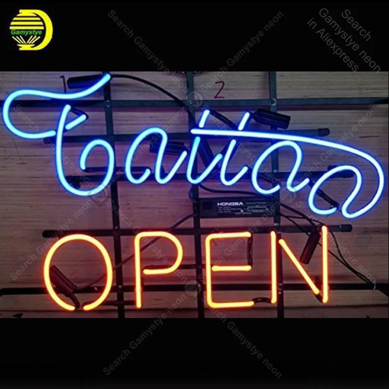 Star neon Factory тату открытая металлическая рамка неоновая вывеска магазин рукоделия
