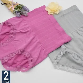 2 Pcs Women High Waist Panties Underwear Body Shaping Briefs Boyshorts Pants Plus size Panty Sexy Lace briefs Ladies Underwear
2 Pcs Women High Waist Panties Underwear Body Shaping Briefs Boyshorts Pants Plus size Panty Sexy Lace briefs Ladies Underwear
