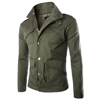 Men's 2019 spring and autumn explosions hot fashion solid color new army uniforms personality high quality stand collar jacket
Men's 2019 spring and autumn explosions hot fashion solid color new army uniforms personality high quality stand collar jacket