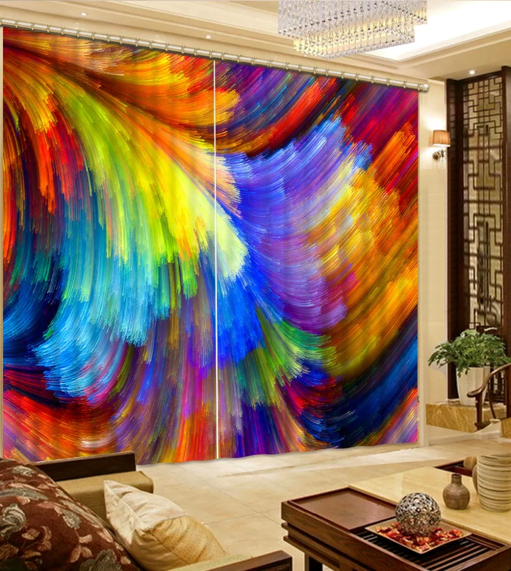 customize 3d Custom Color paint blackout curtains modern curtains for Living room bedroom kitchen curtains
customize 3d Custom Color paint blackout curtains modern curtains for Living room bedroom kitchen curtains