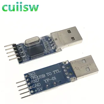 100pcs USB to TTL / USB-TTL / 9 upgrade board / STC microcontroller programmer PL2303HX chip PL2303 module
100pcs USB to TTL / USB-TTL / 9 upgrade board / STC microcontroller programmer PL2303HX chip PL2303 module