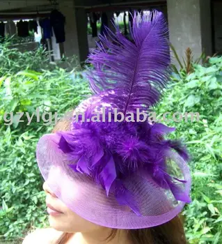 wholesale Purple FASCINATOR ,dances,races,weddings,Party HAT costume flower hair Hat h1166 
wholesale Purple FASCINATOR ,dances,races,weddings,Party HAT costume flower hair Hat h1166