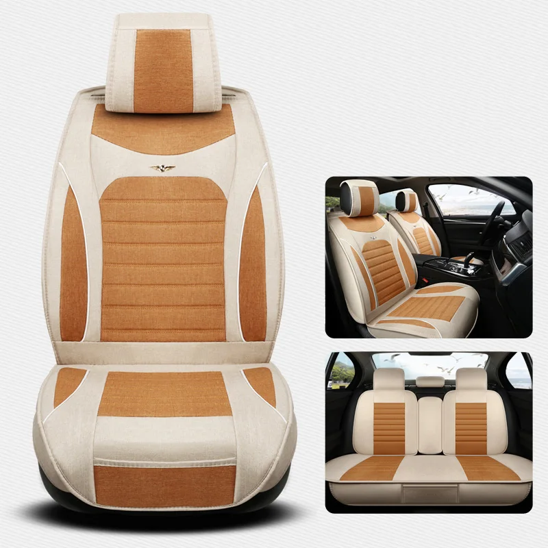 (Front+Back) Deluxe Linen Universal Car Seat covers for jaguar xe xj x351 xf f-pace xjl,lifan 520 620 720 x60 x80,lada 2107 2110
(Front+Back) Deluxe Linen Universal Car Seat covers for jaguar xe xj x351 xf f-pace xjl,lifan 520 620 720 x60 x80,lada 2107 2110