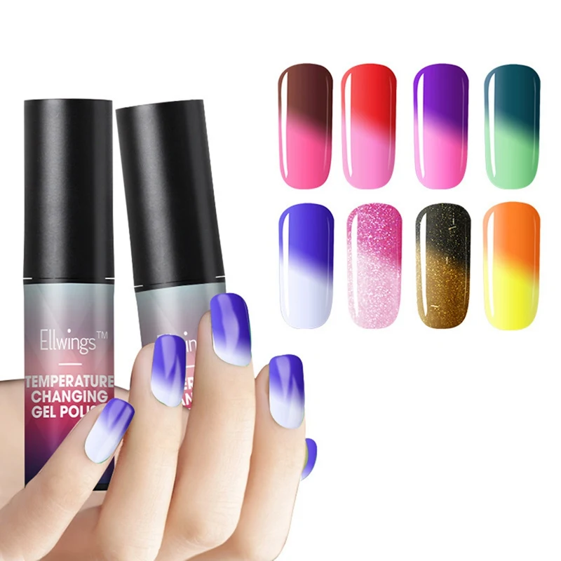 2019 New Hybrid Chamelon Temperature Changing Colors Soak Off Gel Varnish Lucky Thermo Mood Color Nails Salon Gel Polish
2019 New Hybrid Chamelon Temperature Changing Colors Soak Off Gel Varnish Lucky Thermo Mood Color Nails Salon Gel Polish