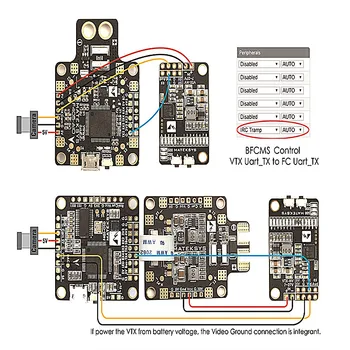 Matek 5.8G 40CH 25/200/500mW switchable Video Transmitter VTX-HV with 5V/1A BEC Output for RC FPV Racing Drone
Matek 5.8G 40CH 25/200/500mW switchable Video Transmitter VTX-HV with 5V/1A BEC Output for RC FPV Racing Drone