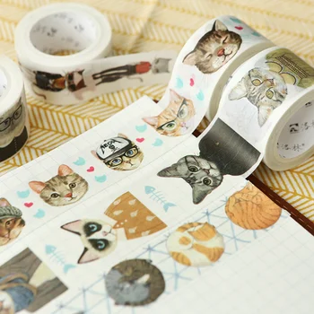 1 Pcs Lovely Cat Style Fashion Time Washi Tape Adhesive Tape DIY Scrapbooking Sticker Label Masking Tape for Stationery Gifts
1 Pcs Lovely Cat Style Fashion Time Washi Tape Adhesive Tape DIY Scrapbooking Sticker Label Masking Tape for Stationery Gifts