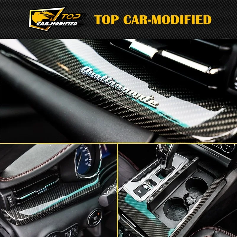 Free shipping TOP CAR-MODIFIED 100% carbon fiber interior trims for Maserati Quattroporte with 10pcs
Free shipping TOP CAR-MODIFIED 100% carbon fiber interior trims for Maserati Quattroporte with 10pcs