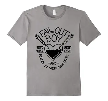 Mens Fall Out Boy - Novocain Tee T Shirt Men Black Short Sleeve Cotton Hip Hop T-Shirt Print Tee Shirts Interesting
Mens Fall Out Boy - Novocain Tee T Shirt Men Black Short Sleeve Cotton Hip Hop T-Shirt Print Tee Shirts Interesting