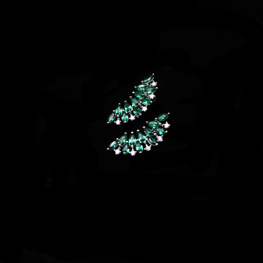 Newranos Cubic Zirconias Stud Earrings Fashion Design Milky Green Earrings Crystal Angel Wings Brincos For Women Jewelry EGY012
Newranos Cubic Zirconias Stud Earrings Fashion Design Milky Green Earrings Crystal Angel Wings Brincos For Women Jewelry EGY012